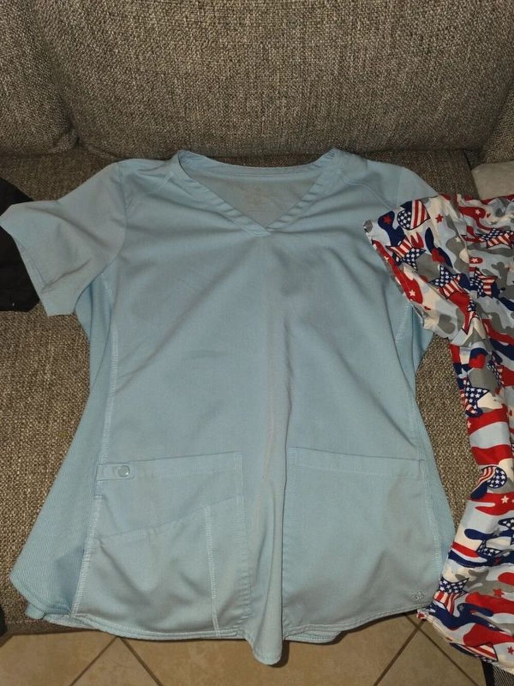 Scrub tops